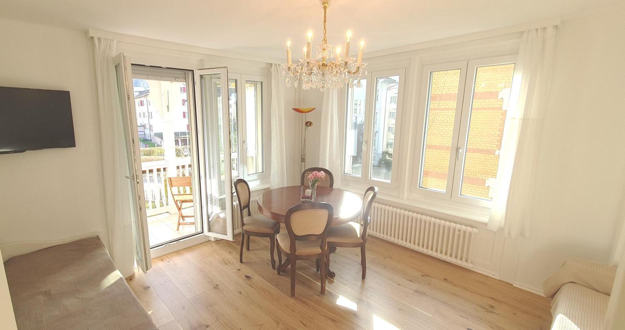 2-4 Zimmer Apartments Stilvoll Im Gertrud Schloessli - Zentral Ruhig St. Gallen Luaran gambar