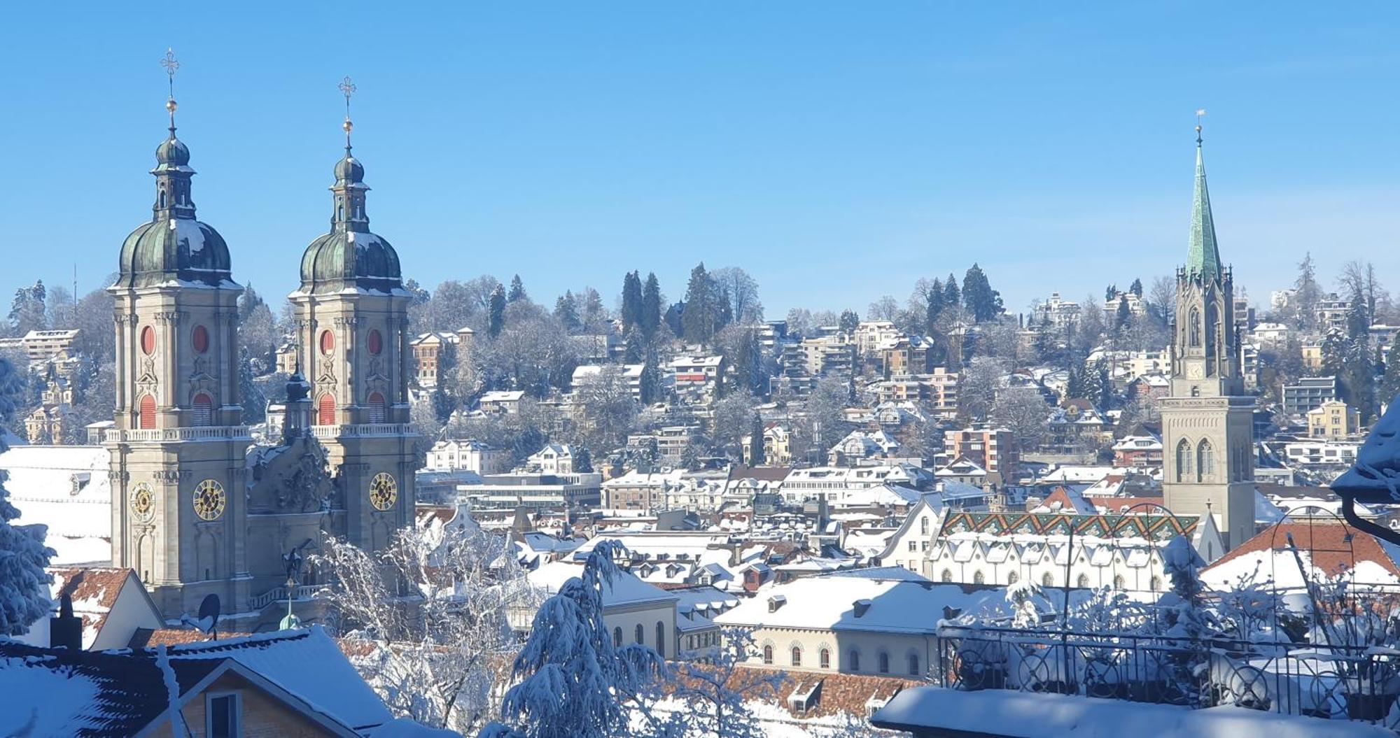 2-4 Zimmer Apartments Stilvoll Im Gertrud Schloessli - Zentral Ruhig St. Gallen Luaran gambar